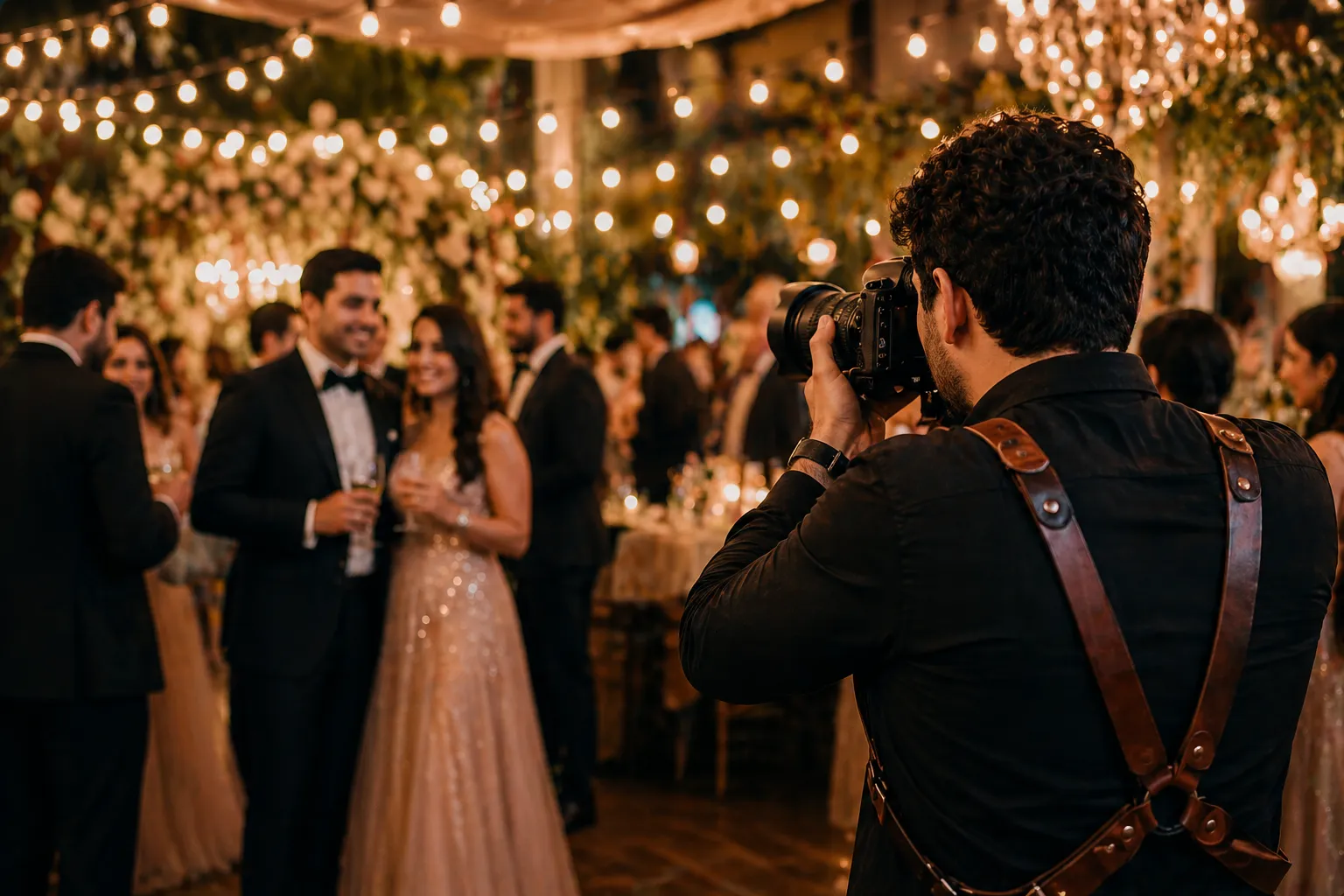 Photographer in action