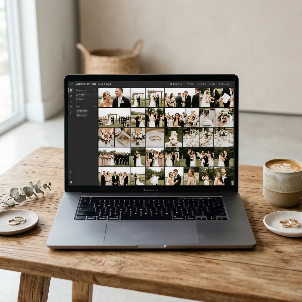 Upload and organize photos